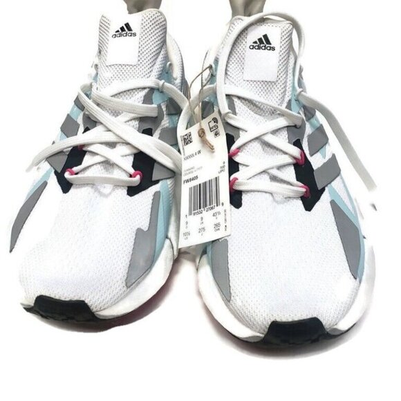 Adidas X9000L4 Running Shoes Womens 10.5 Sneakers FW8405 Crystal White Silver - Picture 3 of 11